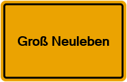 Grundbuchauszug Groß Neuleben